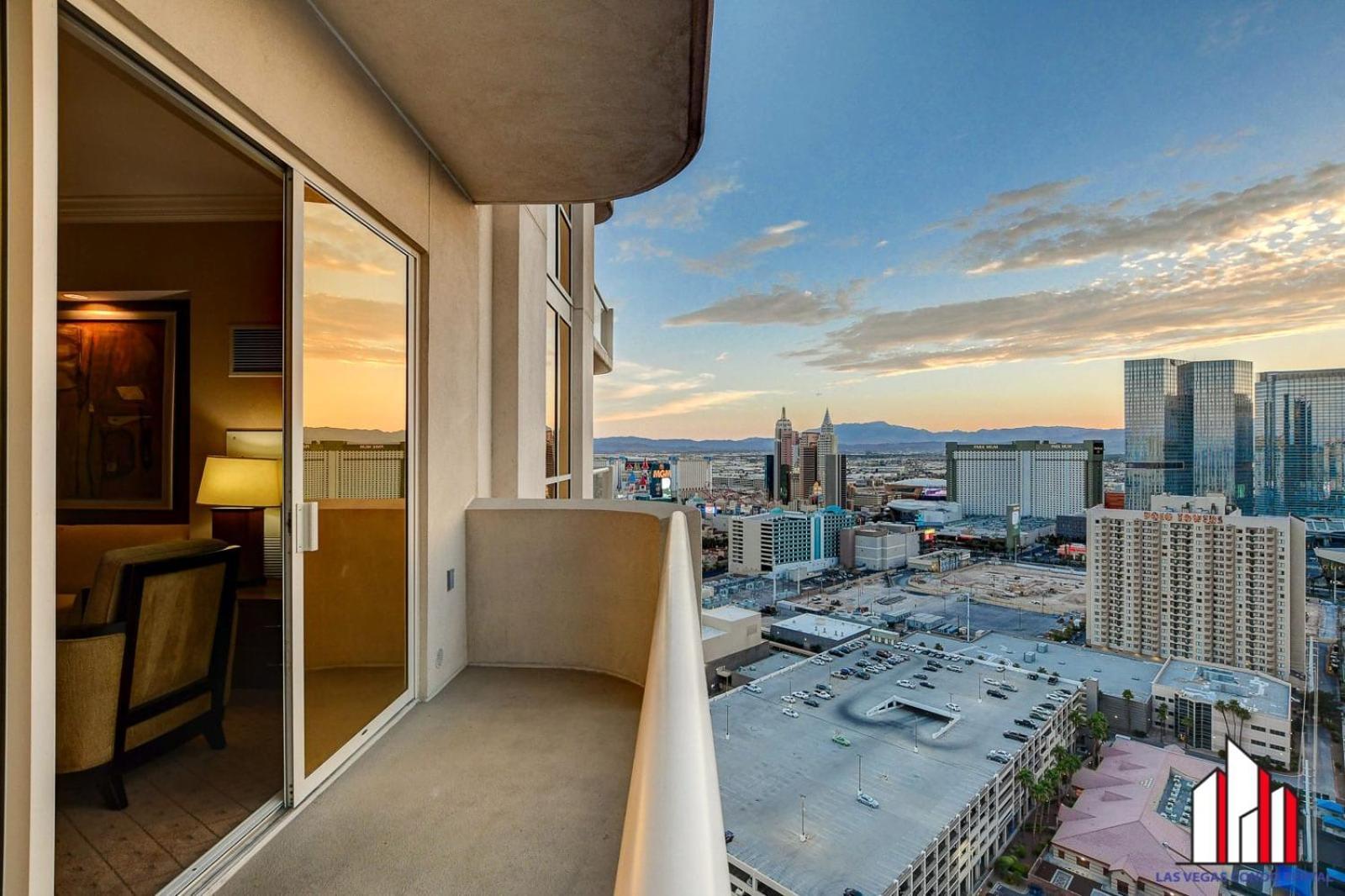 Mgm Signature-30-705 F1 Track & Strip View Balcony Las Vegas Dış mekan fotoğraf